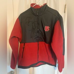 Vintage Florida State Seminoles Jacket Essex Medium Red Black Full Zip
